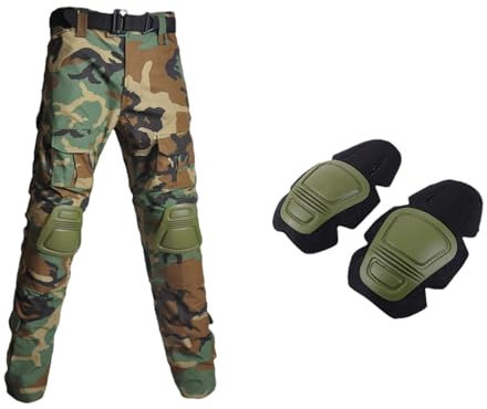ZMIN Militäruniform Paintball Shirt Militär Jagd Anzug Combat Shirt Tactical Camo Shirts Cargo Hosen Armee EN8 jungle pants M