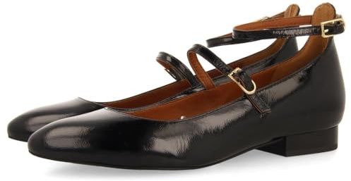 GIOSEPPO KALSEN, Scarpe Piatte Mary Jane Donna, Nero, 40 EU, Nero, 40 EU