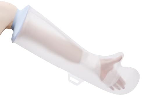 Fasola Protège Plâtre Bras pour Douche et Piscine, Protection Etanche pour Platre Bras Adulte, Réutilisable Sac de Protection Bras Platre, Maintenir le Bandage au Sec