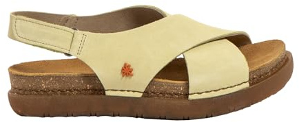 ART 1710 Rhodes, Sandali Bassi Donna, Color Lime, 36 EU