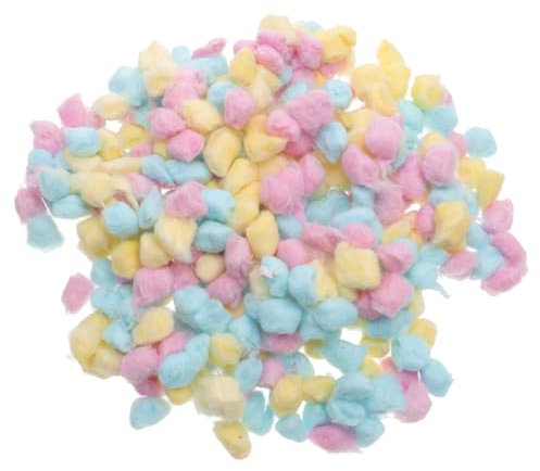 Beatifufu Baumwollbällchen Kleine Weiche Gesichtswattekugeln Für Neugeborene Saugstark Hautfreundlich Multifunktional Als Make-up Pad Und Nagellackentferner Geeignet