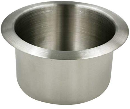 SHITINGRM Sujeta Vasos, Soporte de Acero Inoxidable para Bebidas, Soporte de Metal para Sofá, Coche, Camión