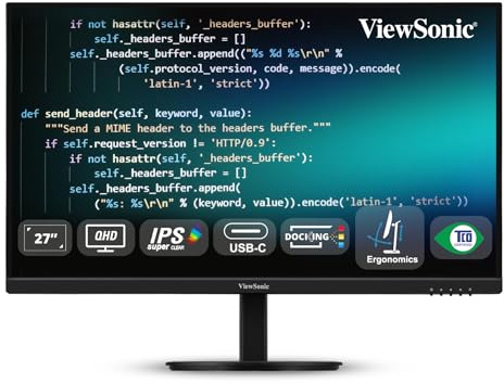 Viewsonic 68,6cm VG2709U-2K 16:9 HDMI/DP/USBC 100Hz QHD