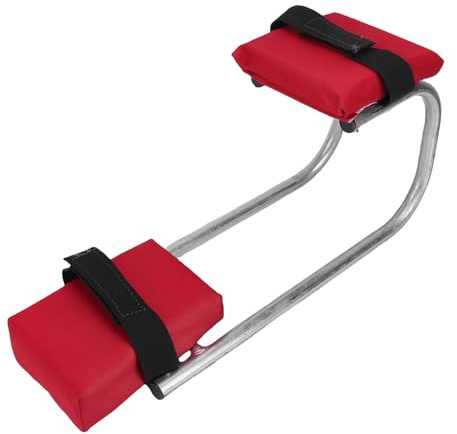 FILFEEL Kniesitz, Ergonomischer Kniestuhl, Garten-Kniebank für Gartenarbeit, mit 137 Kg Tragkraft, Legierungsrahmen, Bequeme Unterstützung (Rot)