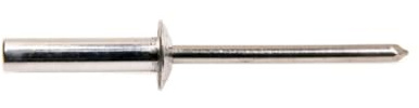 250 Rivets Aveugles Etanches Tête Ronde GOSTOP TRS 4.8 x 11 mm - Aluminium/Acier - D-Work