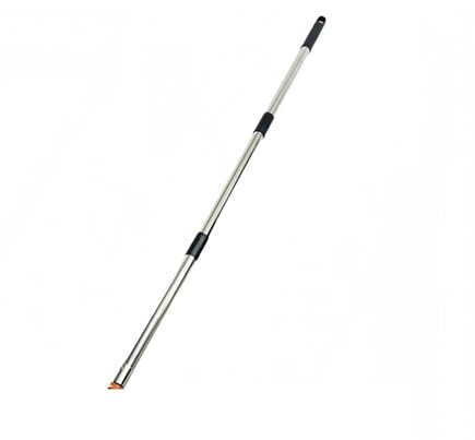 Generico Rastrello for Paglia, Compatibile for La Cura del Prato, Strumento Aeratore for Coltivatore Terreno, Staccabile, con Manico Regolabile(3 Pipes 1.3m)