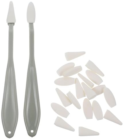 MAGICLULU Juego de Esponjas para Dibujo Cabezal de Espuma, Set de Borradores para Bocetos, Herramientas de Mezcla para Artistas, Kit de 1 Caja para Dibujo y Manualidades, Accesorio