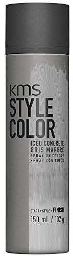 KMS California Style Color Iced Concrete temporäres Farbspray - Haarfarbe ohne sich festzulegen, 150 ml
