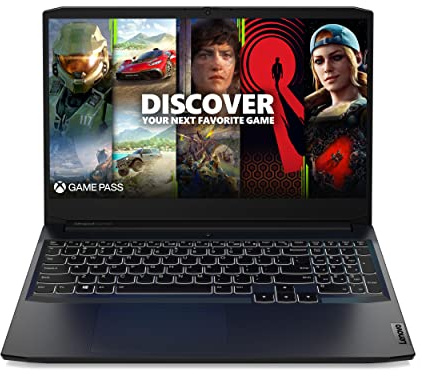 Lenovo - 2021 - IdeaPad Gaming 3 - Ordenador portátil - Pantalla FHD de 15,6 -120Hz - AMD Ryzen 5 5600H - 8GB RAM - Almacenamiento de 256GB - NVIDIA GeForce GTX 1650 - Windows 11 Home
