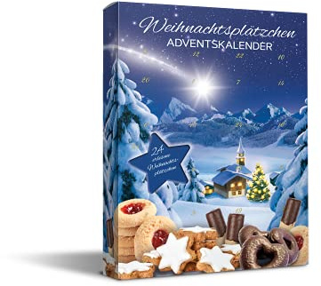 Adventskalender Weihnachtsgebäck