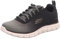Skechers 232399 Olbk, Zapatillas Hombre, Verde Oliva Textil Ribete Negro, 42 EU Estrecho
