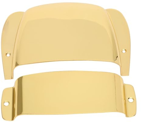 Bass-Tonabnehmer-Abdeckung, Brückenabdeckung, Gitarren-Steg-Abdeckung für Tonabnehmer-Brücke für PB-E-Bass-Gitarre, Tonabnehmer und Tonabnehmer-Abdeckungen (GOLD