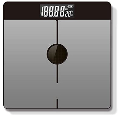 LLMTYO Balance de Salle de Bain numérique Balance électronique Domestique Rechargeable Solaire Balance de Poids pour la santé Balance de pesée du Corps Humain Cadeau Balance Solaire