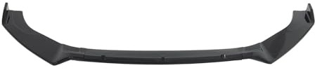 Splitter Front Bumper For Golf MK7 MK7.5 For GTI R For GTD 2014-2019 Car Diffuser Cover Trim Glossy Black Front Bumper Lip Splitter Spoiler