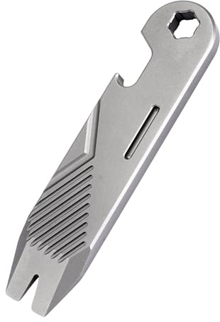 DOUDINGMAO Multifunction Crowbars Keychains Pendants Outdoor Multifunction Tool for Outdoor Activity and Daily Use Easy to Use Metal Alloy Crowbars