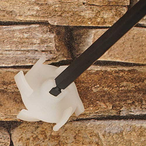 Dissolver Set - Farbrührer, Quirl, Mischer (3 Stück Dissolverscheiben 45 mm und 1 Stück Dissolverwelle 200 mm aus Stahl)