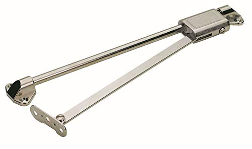 Hettich Bremsklappenhalter (Klappenhalter, Klappenbeschlag) - Schranktiefe Mind. 50 mm, 90° - Stahl, Vernickelt - 1615