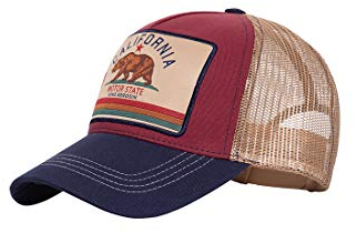 King Kerosin Herren California Baseballkappe, bunt, Einheitsgröße