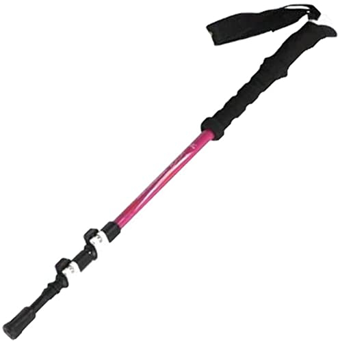 MOLVUS Dreiteilige Außenverriegelung, Outdoor-Produkte, Eva-Griff, verstellbare Handschlaufe, Ultraleicht für Senioren-Trekking, Rucksacktouren, Wandern, sichere und Feste Alpenstöcke
