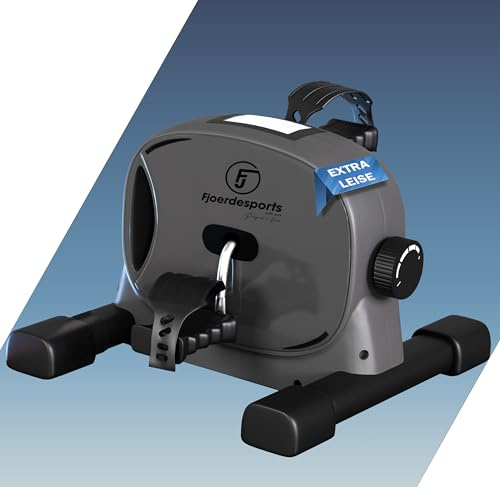 Fjoerdesports Arm- und Beintrainer, Mini-Heimtrainer, Bewegungstrainer, Training im Home-Office, mit Trainingsdisplay, Hometrainer, Verschiedene Widerstandsstufen, Seniorentrainer