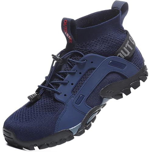 VTASQ Zapatillas de Trekking Hombre Zapatillas Trail Running Antideslizantes Zapatos de Senderismo AL Libre Botas de montaña para mujer Deportes Zapatillas Correr Sneaker