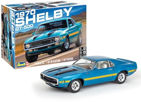 Revell 14563 1970 Shelby GT-500 Maßstab 1:25 112-teilig Skill Level 4 Modellbausatz