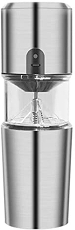 MOBYGKFY Portable Coffee Maker Multifunction Mini Electric Espresso Coffee Grinder Machine Stainless Steel Rechargeable Coffee Machine