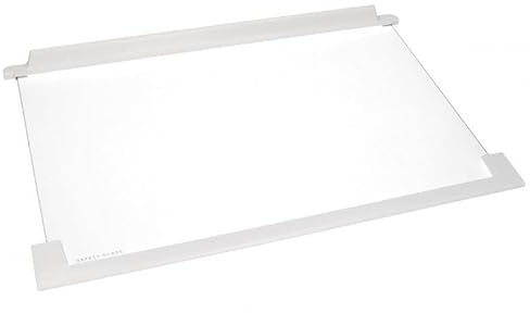 KGA SUPPLIES Ripiano in vetro per frigorifero e congelatore completo di finiture anteriori e posteriori per frigoriferi e congelatori SMEG
