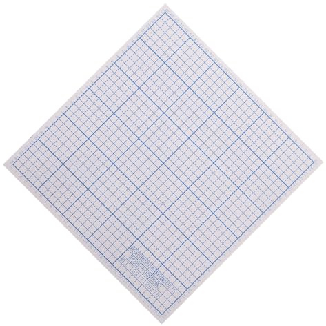 Toyvian Tapete de Corte de Tela de PVC 30 CM Rejilla Antideslizante Almohadilla para Máquina Cortadora Accesorio Resistente al Desgaste para Costura y Trabajo de Precisión