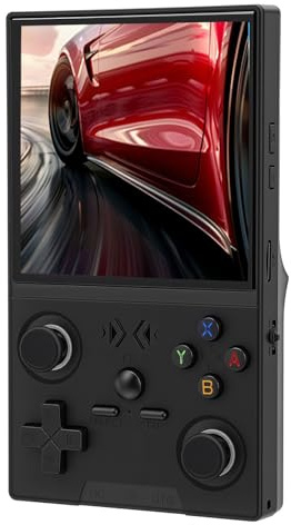 MENDUNER Open Source Handheld Gaming Console | 4 Inch HD 720x720 Retro Game Player with 64G Storage 4000mAh Battery Dual Player Mode (64G)