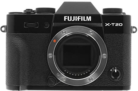Fujifilm X-T20 Mirrorless Digital Camera, Black