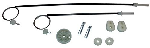 Twowinds Kit Lève-vitre 8201010933 Compatible avec Renault Mégane - Gauche | Compatible avec Renault Megane II Cabriolet CC (2002-2009), Cabriolet 2 Coupé