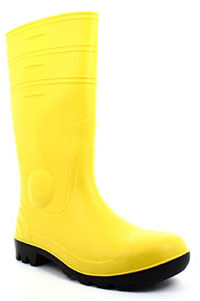 Nora Gorex, Stivali Antinfortunistici Unisex-Adulto, Giallo, 39 EU
