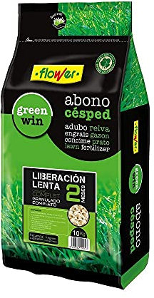 Flower Abono Cesped Complet 2 Meses 10 Kg