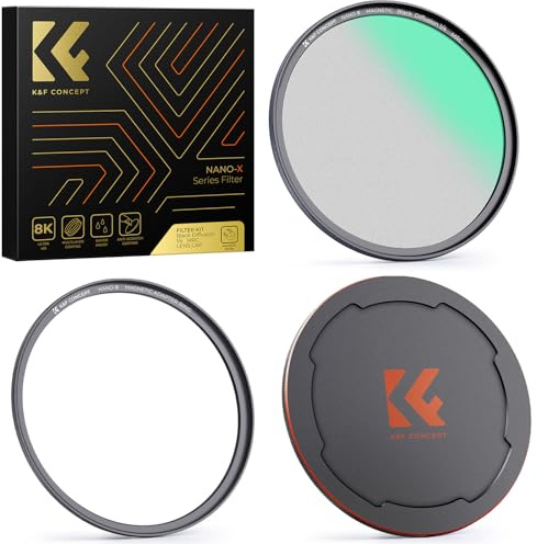 K&F Concept Nano X-Serie Magnetischer Black-Mist 1/4 Black Promist 1/4 Filter Effektfilter-62mm