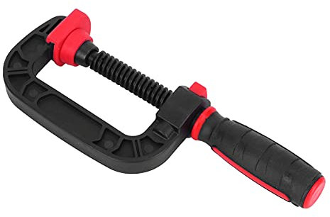 Quick Release Mini Toggle Clamp Fixture，G Clamp C Clamp Quick Release Clamp Hand Grip Holder DIY Woodworking Carpenter Tool Protection (Opening 2 inches 50mm),Fixture ( Size : Opening 2 inches 50mm )