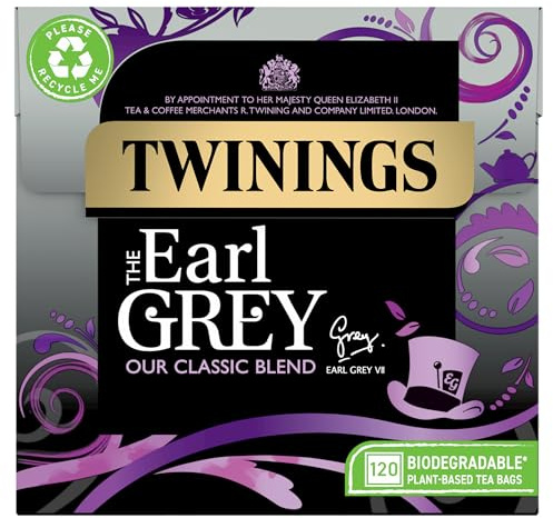 Twinings Earl Grey Black Tea, 120 Tea Bags