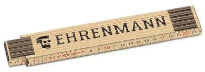 Zollstock Meterstab Holz Gliedermaßstab Geschenk für Dich (Ehrenmann)