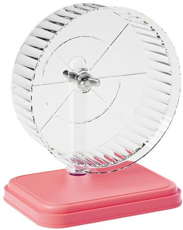 Roues d'exercice silencieuses pour Petits Animaux – Roue d'exercice silencieuse pour Petits Animaux – Double roulement pour Animaux de Compagnie Petits Animaux de Compagnie, Jouets de Course à Pied,