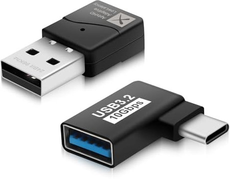 Gbformat Aptx Adattatore Audio USB Dongle Bluetooth 5.2 per PC/PS4/PS5 Console Bassa Latenza, Chiavetta Trasmettitore Audio Wireless per Cuffie e Auricolari Nessuna Del Driver Richiesta