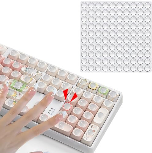 XYTAHDM 100pcs Tastaturschutz für Nagelkunst, Laptop Tastaturschutz für Mädchen Frauen, Tastatur schutzhülle für langen Nägeln, Tastaturabdeckung für lange Nägel beim Tippen und Spielen