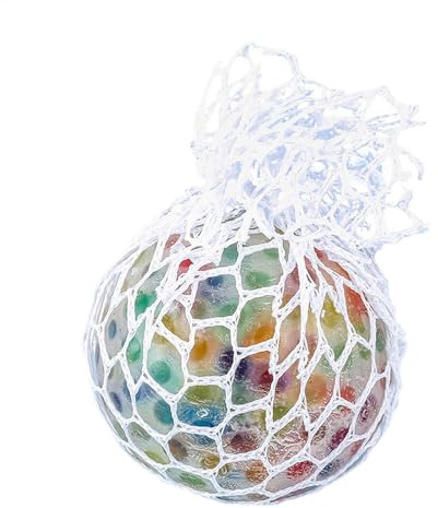 Trauben-Mesh-Stressball, Traubenball-Quetschspielzeug | Regenbogen-Mesh-Trauben-Quetschball | Bunte Stretchball-Feiertagsgeschenke für , Mädchen, Erwachsene, Kinder in der Heimschule