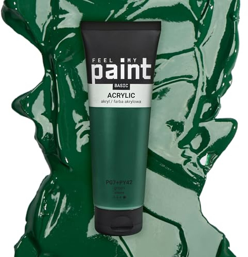 FeelMyPaint Acrylfarbe (grün, 120 ml)
