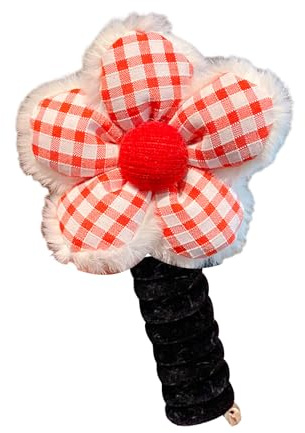 Telefonkordel Spiralen Haarband Blume Haargummis für kleine Mädchen Süßer Pferdeschwanzhalter Elastisches Haarstyling-Zubehör