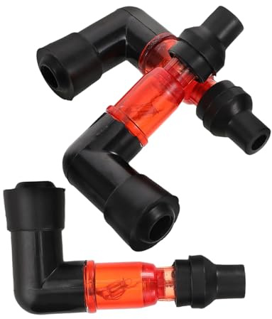 Sosoport 3 Pièces Capuchon De Bougie Allumage Coudé à Degrés Pour Véhicule Motorisé Capuchon De Remplacement Pour Bougie Allumage Avec Buse Adapté Pour Vtt Et Véhicules Tout-usage