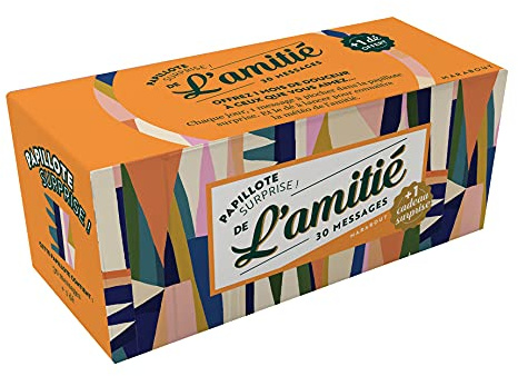 Coffret - Les papillotes de l'amitié: Avec 30 messages et 1 dé: 31562