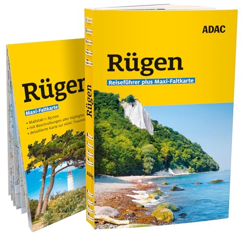 ADAC Reiseführer plus Rügen mit Hiddensee und Stralsund: Mit Maxi-Faltkarte und praktischer Spiralbindung