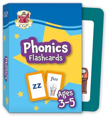 Phonics Flashcards for Ages 3-5 (CGP Reception Activity Books and Cards)