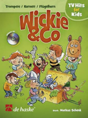 Wickie & Co - Trompete/Kornett/Flügelhorn, m. Audio-CD: Play-Along-CD zum Üben und Mitspielen. Schwierigkeitsgrad: leicht (TROMPETTE)