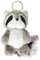 NICI 47869 Schlüsselanhänger Waschbär Rod 10cm, GRAU